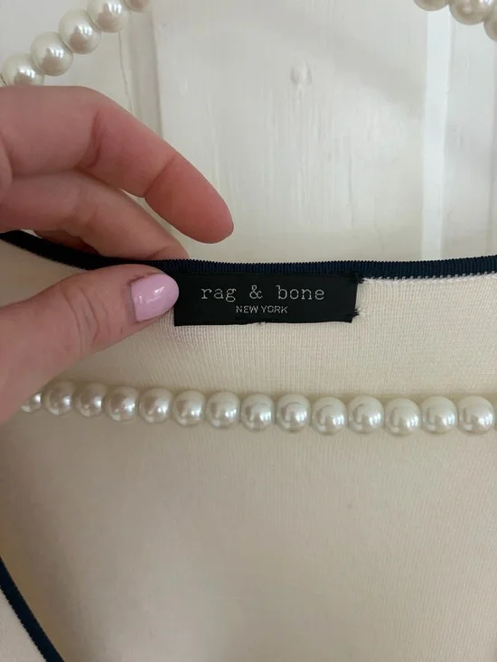 Rag & Bone Sweaters Ella Zip Front Top size small - Picture 9 of 11